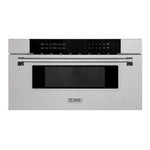 ZLINE 30 in 1.2 cu. ft. Built-in Microwave Drawer in Satin Stainless Steel, Open Box-Good Condition