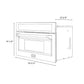 ZLINE 30 in. 1.6 cu ft. Built-in Convection Microwave Oven in Satin Stainless Steel with Speed and Sensor Cooking, Open Box-Good Condition