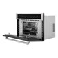 ZLINE 30 in. 1.6 cu ft. Built-in Convection Microwave Oven in Satin Stainless Steel with Speed and Sensor Cooking, Open Box-Good Condition
