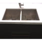 ZLINE 33 in. Anton Undermount Double Bowl Kitchen Sink with Bottom Grid and Color Options (SR50D-33)