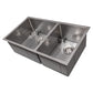 ZLINE 36 in. Chamonix Undermount Double Bowl Kitchen Sink with Bottom Grid and Color Options (SR60D-36)