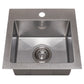 ZLINE 15 in. Donner Topmount Single Bowl Bar Kitchen Sink with Color Options (STS-15)