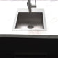 ZLINE 15 in. Donner Topmount Single Bowl Bar Kitchen Sink with Color Options (STS-15)