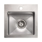 ZLINE 15 in. Donner Topmount Single Bowl Bar Kitchen Sink with Color Options (STS-15)