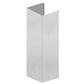 ZLINE 61 in. Satin Stainless Steel Chimney Extension for Ceilings up to 12.5 ft. (8KF2S-E)