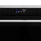 ZLINE 24 in. 1.6 cu ft. Built-in Convection Microwave Oven in Satin Stainless Steel with Speed and Sensor Cooking (MWO-24-SS) control panel with digital display and buttons