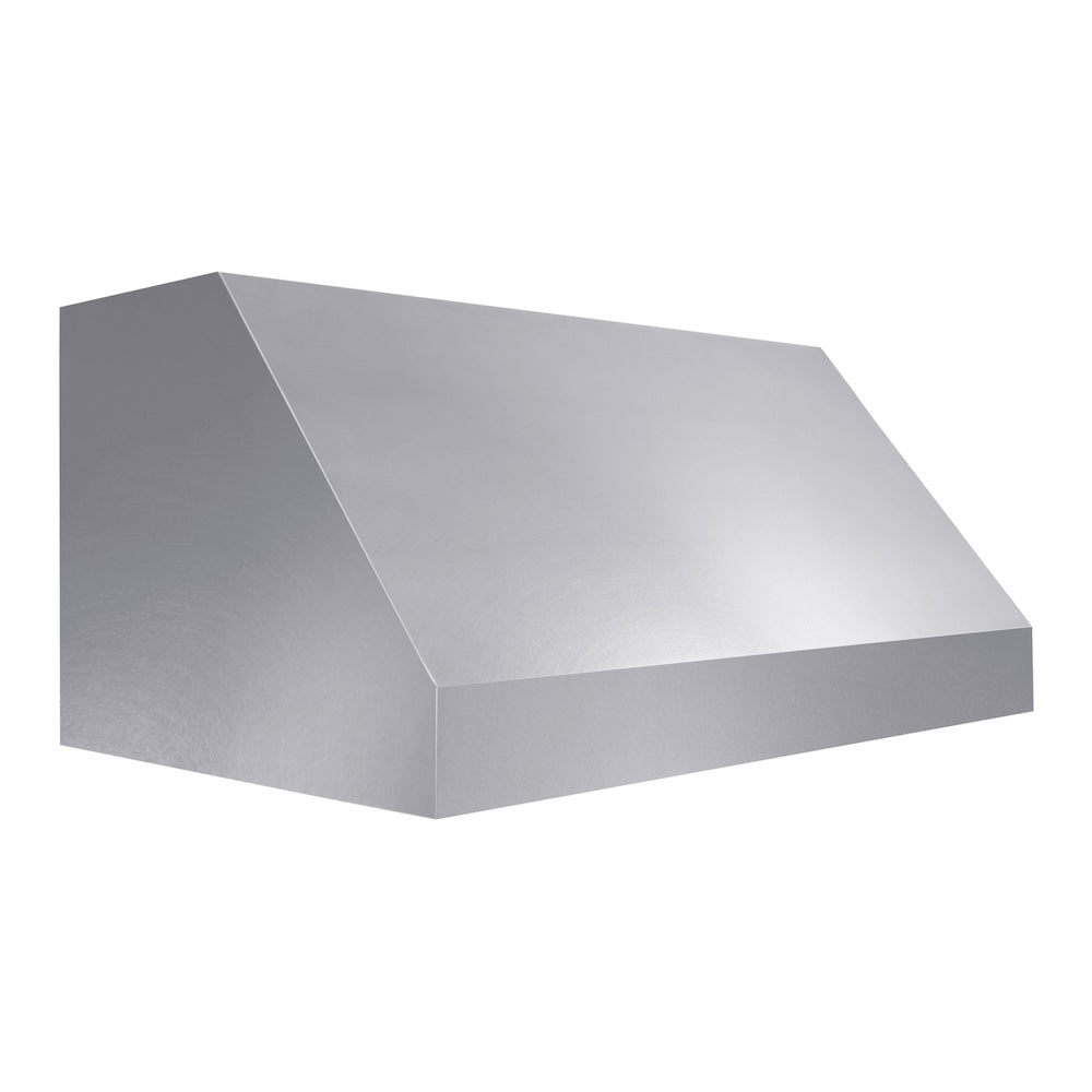 ZLINE Satin Stainless Steel Convertible Vent Under Cabinet Range Hood with Size Options (8685S)