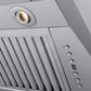 ZLINE Satin Stainless Steel Convertible Vent Under Cabinet Range Hood with Size Options (8685S)