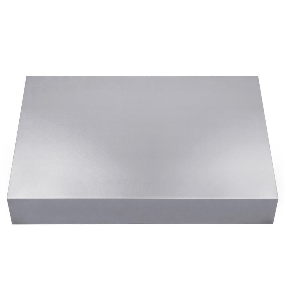 ZLINE Satin Stainless Steel Convertible Vent Under Cabinet Range Hood with Size Options (8685S)