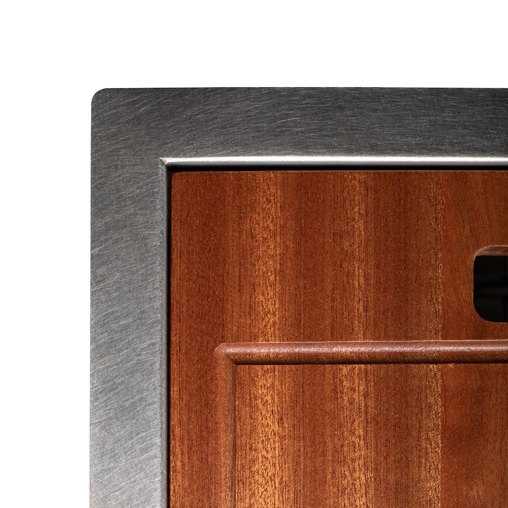 ZLINE 33 in. Garmisch Undermount Single Bowl Kitchen Sink with Bottom Grid and Accessories with Color Options (SLS-33)