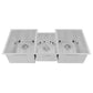 ZLINE 45 in. Breckenridge Undermount Triple Bowl Kitchen Sink with Bottom Grid and Color Options (SLT-45)