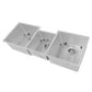 ZLINE 45 in. Breckenridge Undermount Triple Bowl Kitchen Sink with Bottom Grid and Color Options (SLT-45)