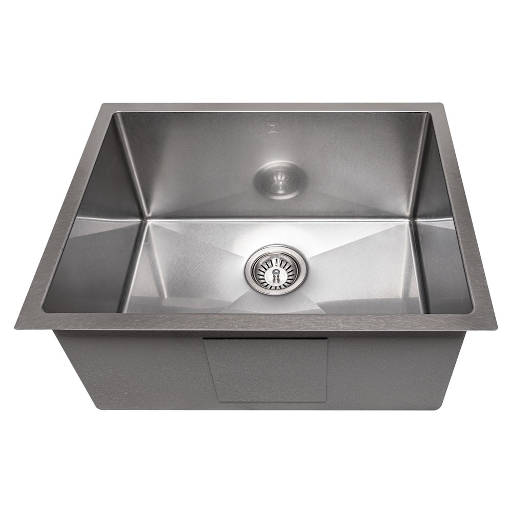 ZLINE 23 in. Meribel Undermount Single Bowl Kitchen Sink with Bottom Grid and Color Options (SRS-23)