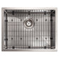 ZLINE 23 in. Meribel Undermount Single Bowl Kitchen Sink with Bottom Grid and Color Options (SRS-23)
