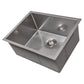 ZLINE 27 in. Meribel Undermount Single Bowl Kitchen Sink with Bottom Grid and Color Options (SRS-27)