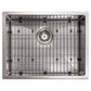 ZLINE 27 in. Meribel Undermount Single Bowl Kitchen Sink with Bottom Grid and Color Options (SRS-27)