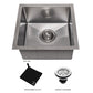 ZLINE 15 in. Boreal Undermount Single Bowl Bar Kitchen Sink with Color Options (SUS-15)