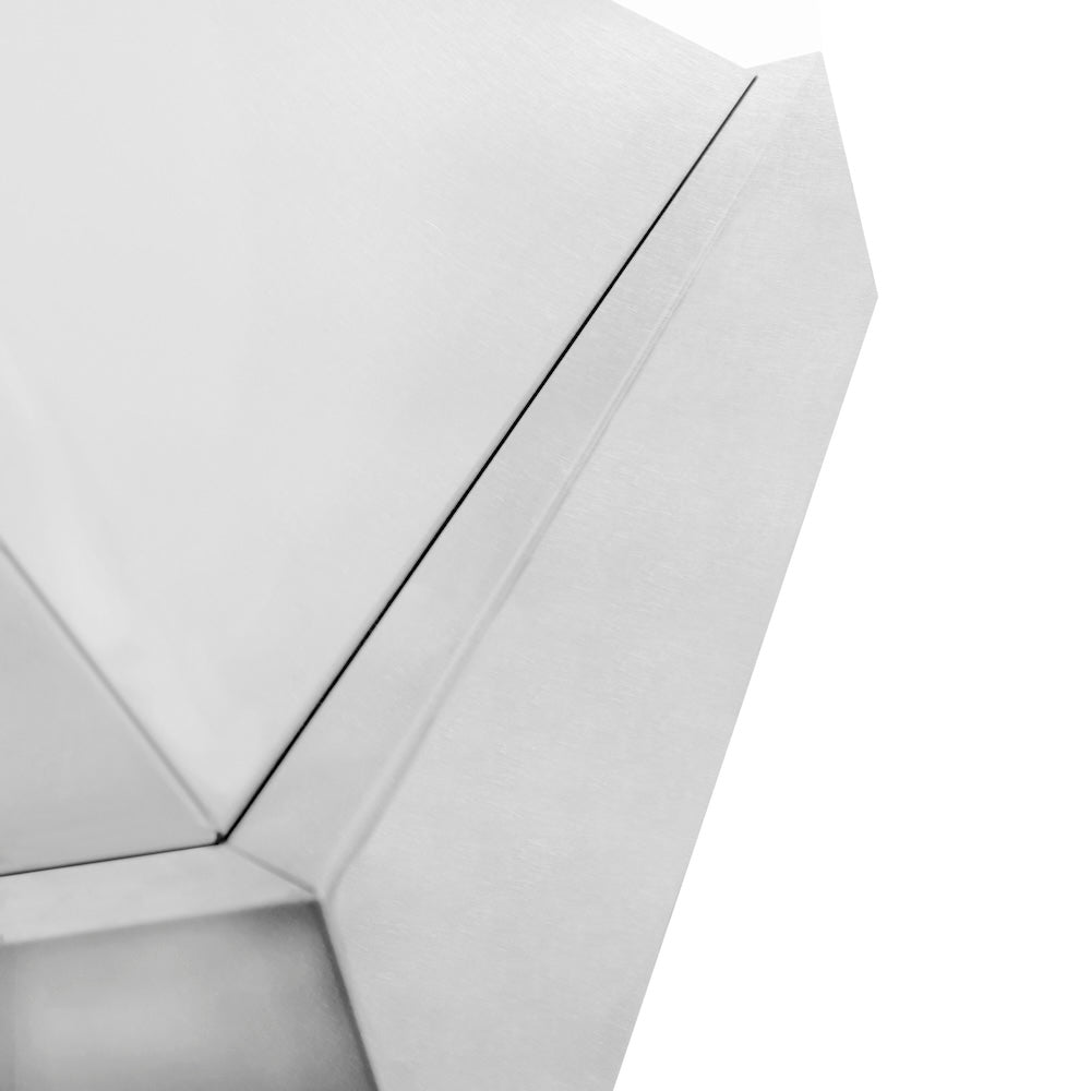 ZLINE Satin Stainless Steel Wall Mount Range Hood with Size Options (8654SN)