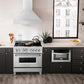 ZLINE Satin Stainless Steel Wall Mount Range Hood with Size Options (8654SN)