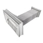 ZLINE Designer Series Wall Mount Range Hood in Satin Stainless Steel with Size Options (8656S)