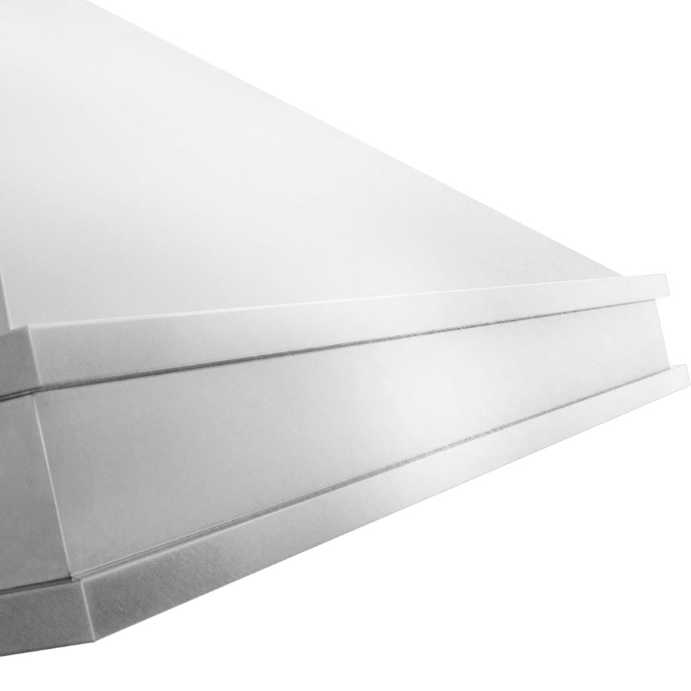 ZLINE Designer Series Wall Mount Range Hood in Satin Stainless Steel with Size Options (8656S)