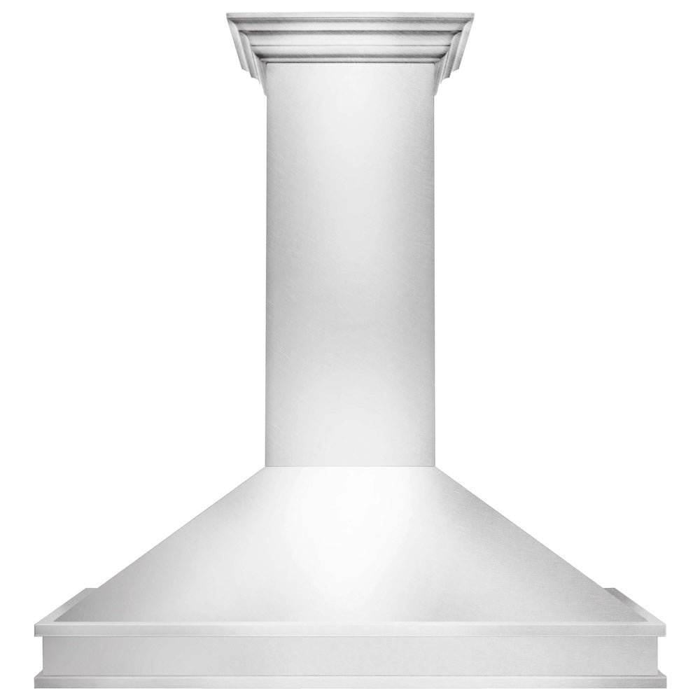 ZLINE Designer Series Wall Mount Range Hood in Satin Stainless Steel with Size Options (8656S)
