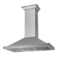 ZLINE Kitchen Package with 30 in. Satin Stainless Steel Rangetop, 30 in. Convertible Range Hood and Double Wall Oven (3KP-RTSRH30-AWD)