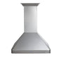 ZLINE Ducted Wall Mount Range Hood in Satin Stainless Steel with Size Options (8KF2S)