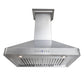 ZLINE Ducted Wall Mount Range Hood in Satin Stainless Steel with Size Options (8KF2S)