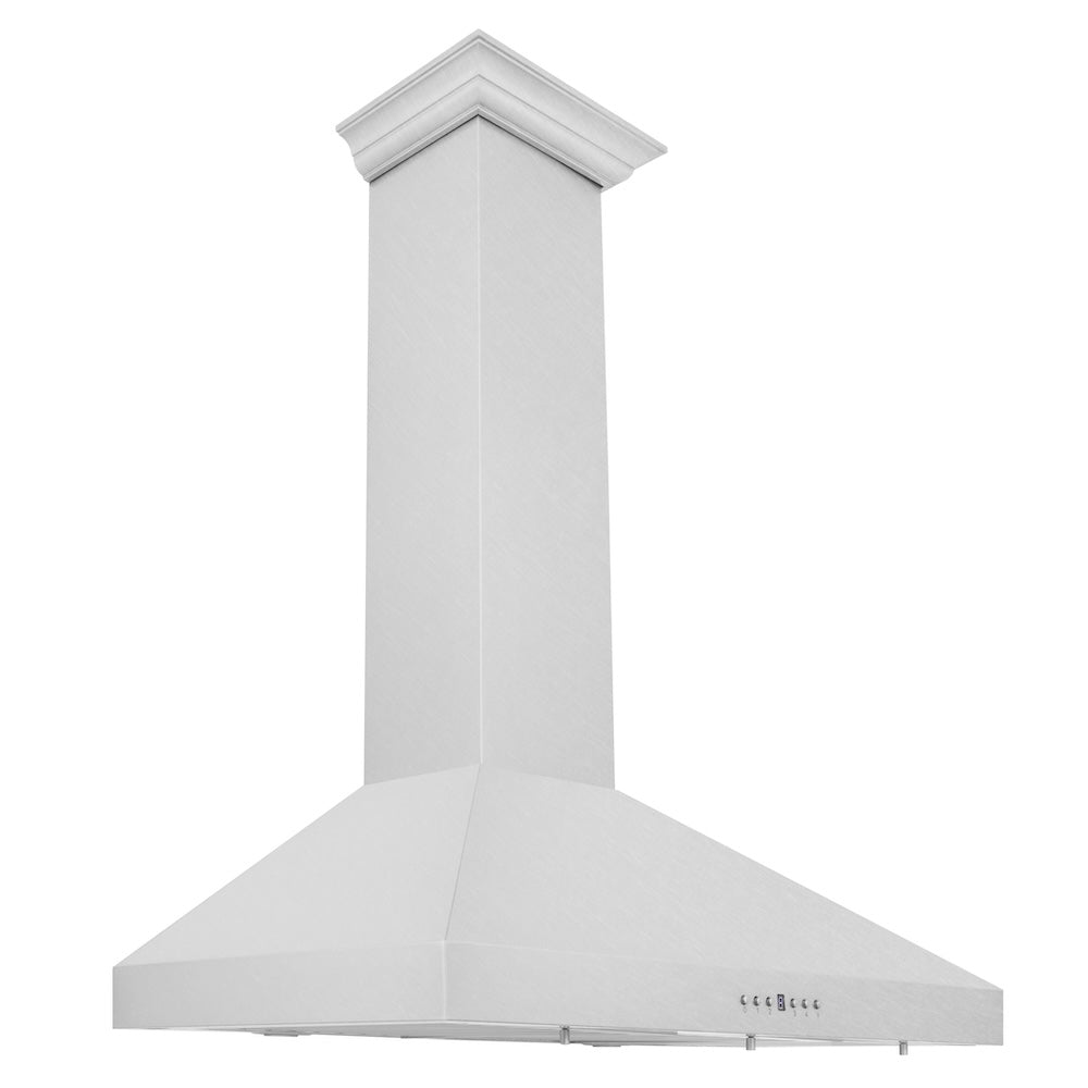 ZLINE Convertible Vent Wall Mount Range Hood in Satin Stainless Steel with Size Options (8KL3S) main image.