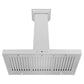 ZLINE Convertible Vent Wall Mount Range Hood in Satin Stainless Steel with Size Options (8KL3S)