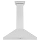 ZLINE Convertible Vent Wall Mount Range Hood in Satin Stainless Steel with Size Options (8KL3S)