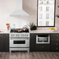ZLINE Convertible Vent Wall Mount Range Hood in Satin Stainless Steel with Size Options (8KL3S)