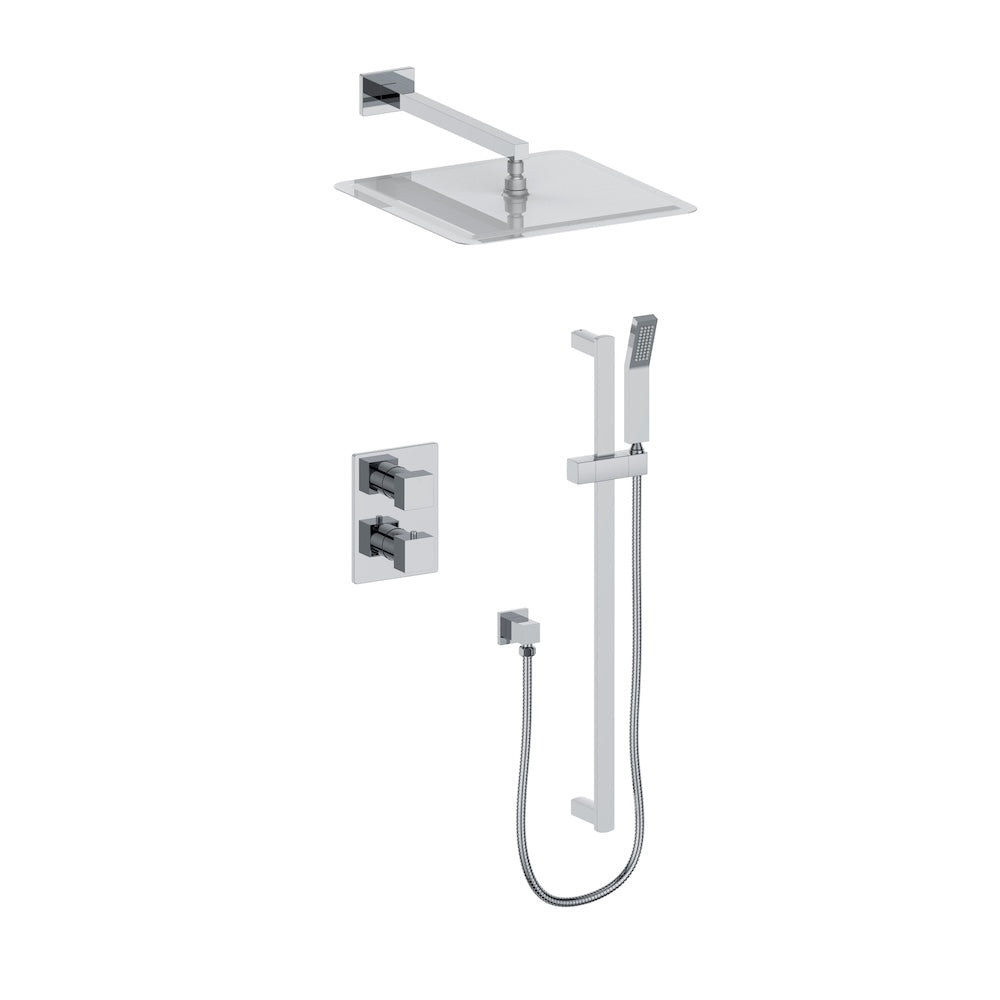 ZLINE Crystal Bay Thermostatic Shower System (CBY-SHS-T2)