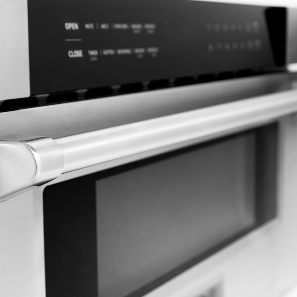 ZLINE 30 in .1.2 cu. ft. Built-In Microwave Drawer in Stainless Steel, Open Box-Good Condition