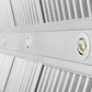 ZLINE 58 in. Ducted Wall Mount Range Hood Insert in Stainless Steel (721-58)