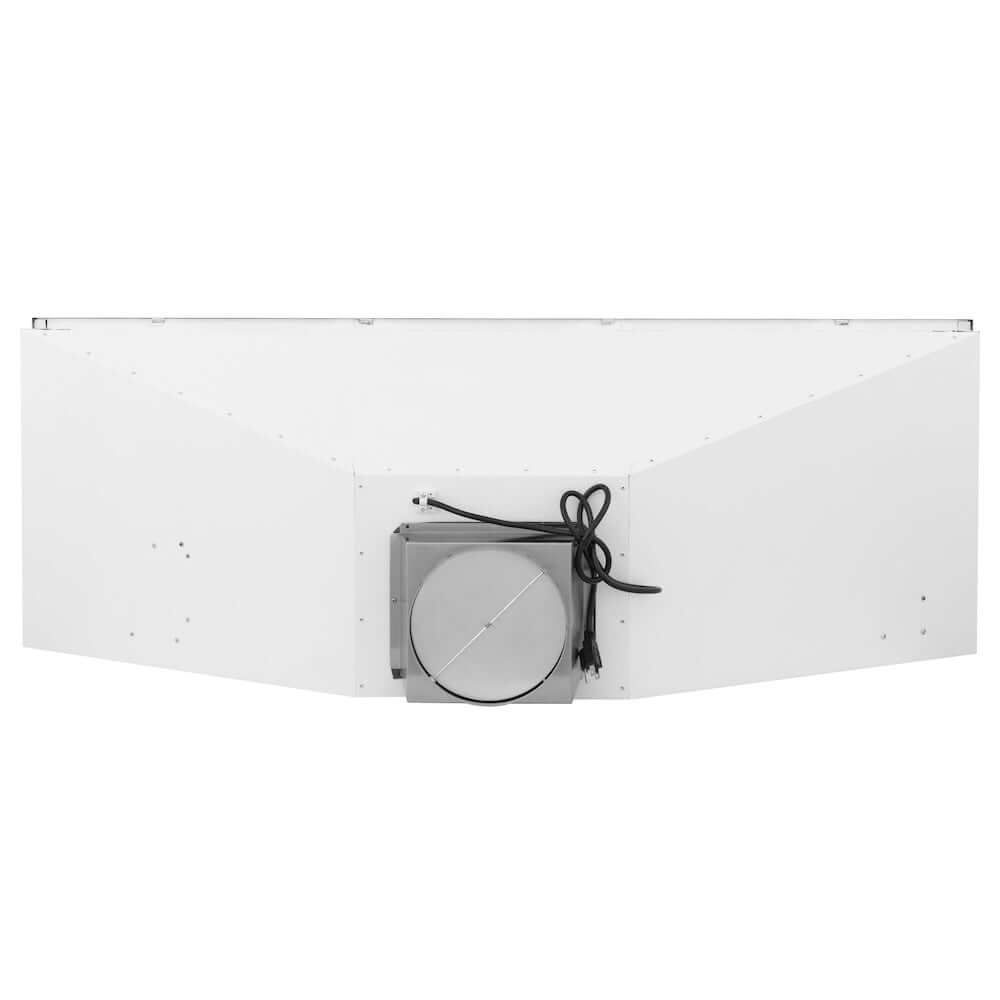 ZLINE 52 in. Ducted Wall Mount Range Hood Insert in Stainless Steel (721-52) top.