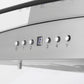 ZLINE 30 in. Convertible Vent Island Mount Range Hood in Stainless Steel & Glass Handle, Open Box-Great Condition