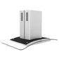 ZLINE 30 in. Convertible Vent Island Mount Range Hood in Stainless Steel & Glass, Handle Open Box-Good Condition