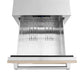 ZLINE 24 in. Touchstone 168 Can Outdoor-Rated Dual Refrigerator Drawer with Panel-Ready Doors, Open Box-Good Condition