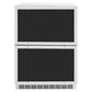 ZLINE 24 in. Touchstone 168 Can Outdoor-Rated Dual Refrigerator Drawer with Panel-Ready Doors, Open Box-Great Condition