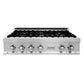 ZLINE 36 in. Porcelain Gas Rangetop with 6 Gas Burners (RT36)