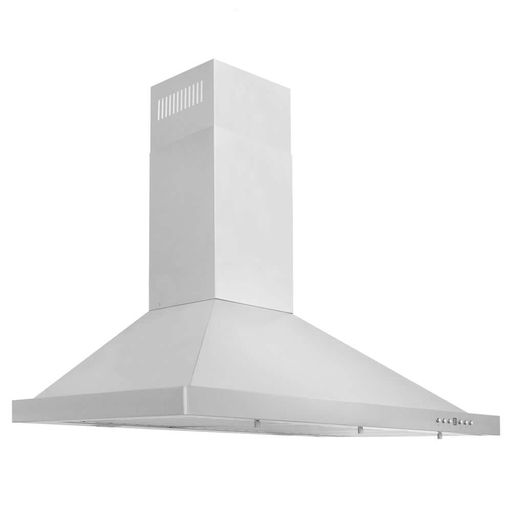ZLINE 30 in. Convertible Vent Wall Mount Range Hood in Stainless Steel, Handle Open Box-Good Condition