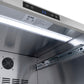 ZLINE 24 in. Touchstone 168 Can Outdoor-Rated Dual Refrigerator Drawer with Stainless Steel Doors, Open Box-Good Condition