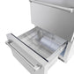 ZLINE 24 in. Touchstone 168 Can Outdoor-Rated Dual Refrigerator Drawer with Stainless Steel Doors, Open Box-Good Condition