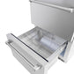 ZLINE 24 in. Touchstone 168 Can Outdoor-Rated Dual Refrigerator Drawer with Stainless Steel Doors, Open Box-Great Condition
