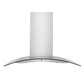 ZLINE 36 in. Convertible Vent Wall Mount Range Hood in Stainless Steel & Glass, Open Box-Good Condition