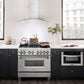 ZLINE 36 in. Convertible Vent Wall Mount Range Hood in Stainless Steel & Glass, Open Box-Good Condition