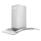 ZLINE 36 in. Convertible Vent Wall Mount Range Hood in Stainless Steel & Glass, Open Box-Good Condition