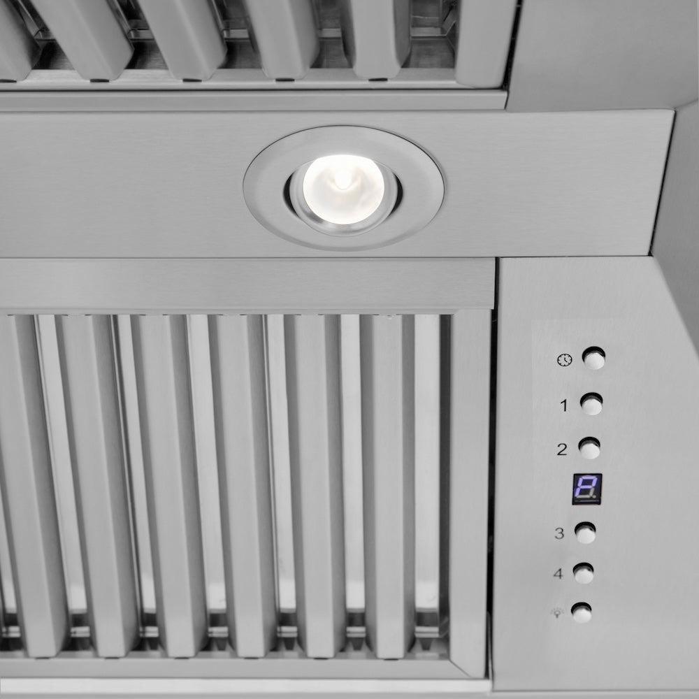 ZLINE Professional Convertible Vent Wall Mount Range Hood in Stainless Steel (597) 